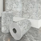Self-Stick Modern Marble Tile Sticker Roll, Thick Large Size, Peel and Stick, Removable Adhesive, Kitchen Splash Guard, Bathroom, Marble Backsplash Wallpaper, Peel and Stick Wallpaper Designs