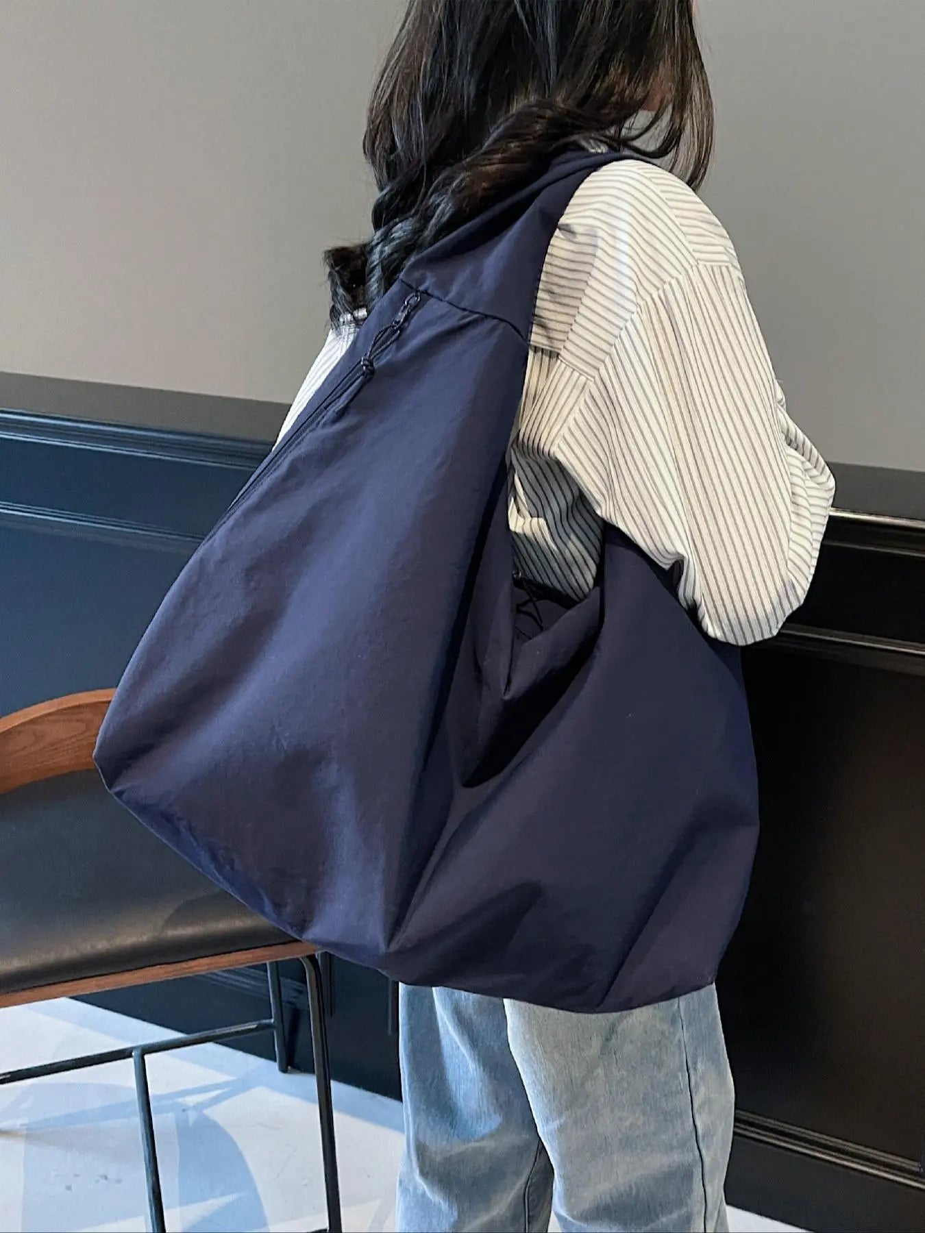 2026 Valentine'S Day Gift, Fashionable Plain Casual Crossbody Shoulder Handbag, Large Capacity, Multiple Pockets, Ideal for Work, School, Travel