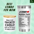 "Mom’S Last Nerve" Candle, Funny Birthday Gift for Mom, Stepmom, Bonus Mom, New Mom, Father'S Day Gift, Gift for Dad, Step Dad| 10Oz Vanilla Lavender Scented Tin Candle, Unique Home Decoration & Relaxing Fragrance