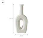 Nordic Ceramic Vase for Home Decor and Ornaments