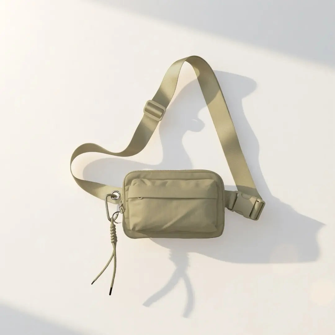Iris Multi Pockets Crossbody Bag with Keychain (#12123) - by Iris & Rainbow