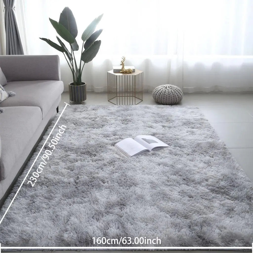 Plush Floor Mat, Decorative Area Rug, Modern Floor Carpet for Living Room, Bedroom & Home Decor, Soft-Thick Rugs, Fluffy Rugs for Room Decor, Furry Floor Rugs, Modern Shaggy Rug #GLOBAL PICKS