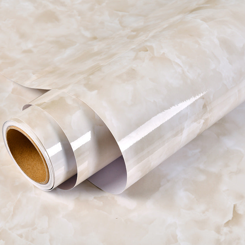 Self-Adhesive Marble Wallpaper for Home Renovation