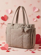 〖Valentines Day〗Insulated Tote Bag with Cup Holder & Laptop Compartment, Everyday Tote, Travel Work Care Bag for Women, All Seasons Casual Style Tote Purses