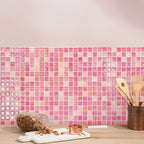 Fancytiles 5 Sheets Peel and Stick Backsplash, Premium Self Adhesive Wall Tiles Peel and Stick -11.8" X 11.8" for Bathroom, Fireplace, RV, Kitchen
