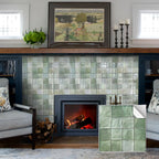 Fancytiles 5 Sheets Peel and Stick Backsplash, Premium Self Adhesive Wall Tiles Peel and Stick -11.8" X 11.8" for Bathroom, Fireplace, RV, Kitchen