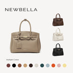 NEWBELLA Miranda Women'S S Size Top Handle PU Leather Minimalist Tote Bag - Stylish Handbag, Everyday Accessory for Women, Bags
