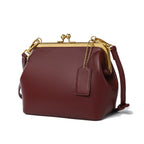 MINKARS Small Kisslock Bag - Crossbody Purses for Women