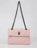 Quilted Chain Shoulder Bag Fashion Crossbody Purse Elegant Flap Handbag Luxury Designer Style Bag