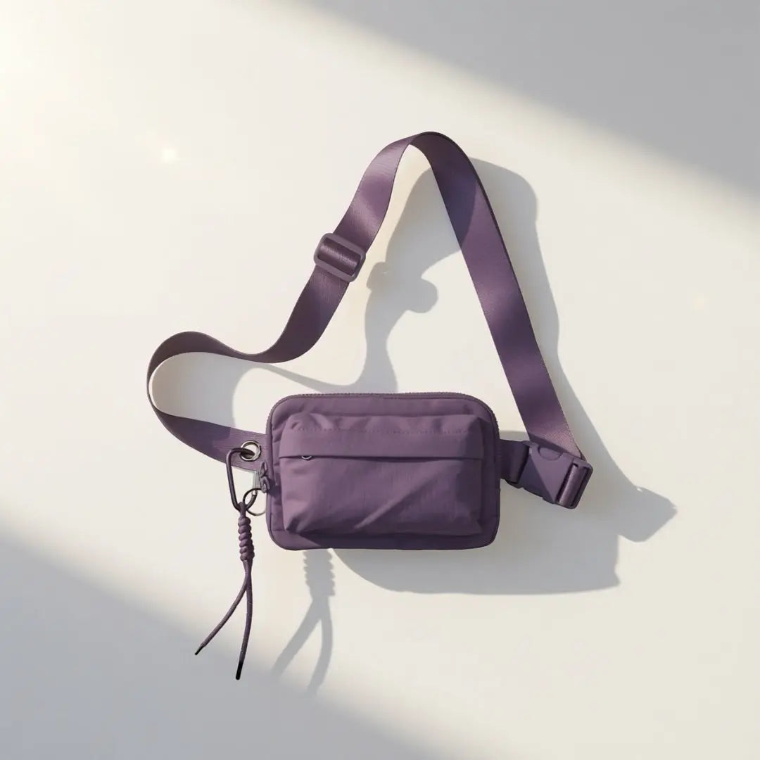 Iris Multi Pockets Crossbody Bag with Keychain (#12123) - by Iris & Rainbow