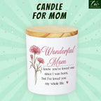 "Mom’S Last Nerve" Candle, Funny Birthday Gift for Mom, Stepmom, Bonus Mom, New Mom, Father'S Day Gift, Gift for Dad, Step Dad| 10Oz Vanilla Lavender Scented Tin Candle, Unique Home Decoration & Relaxing Fragrance