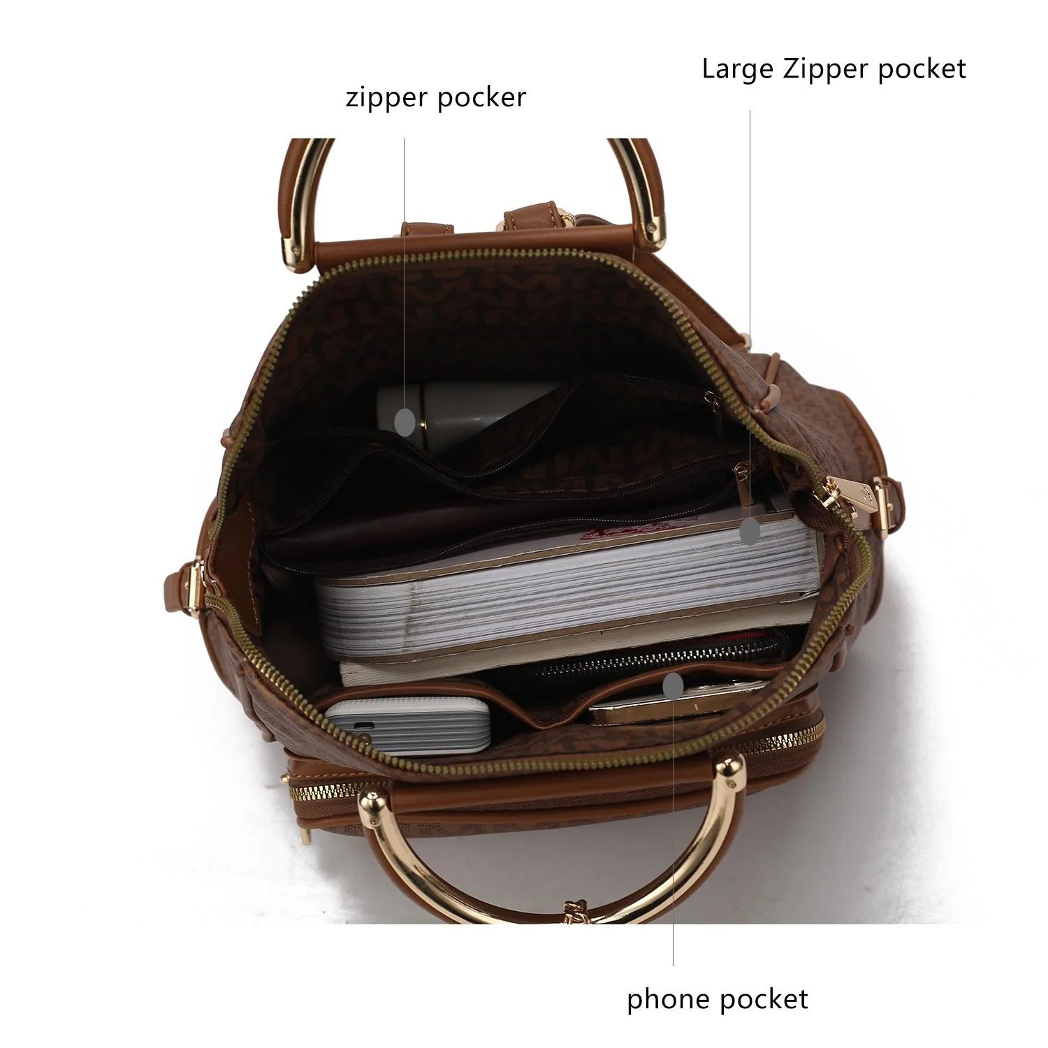 June Women’S Backpack, M Signature Vegan Leather Daypackpack for Travel by Mia K