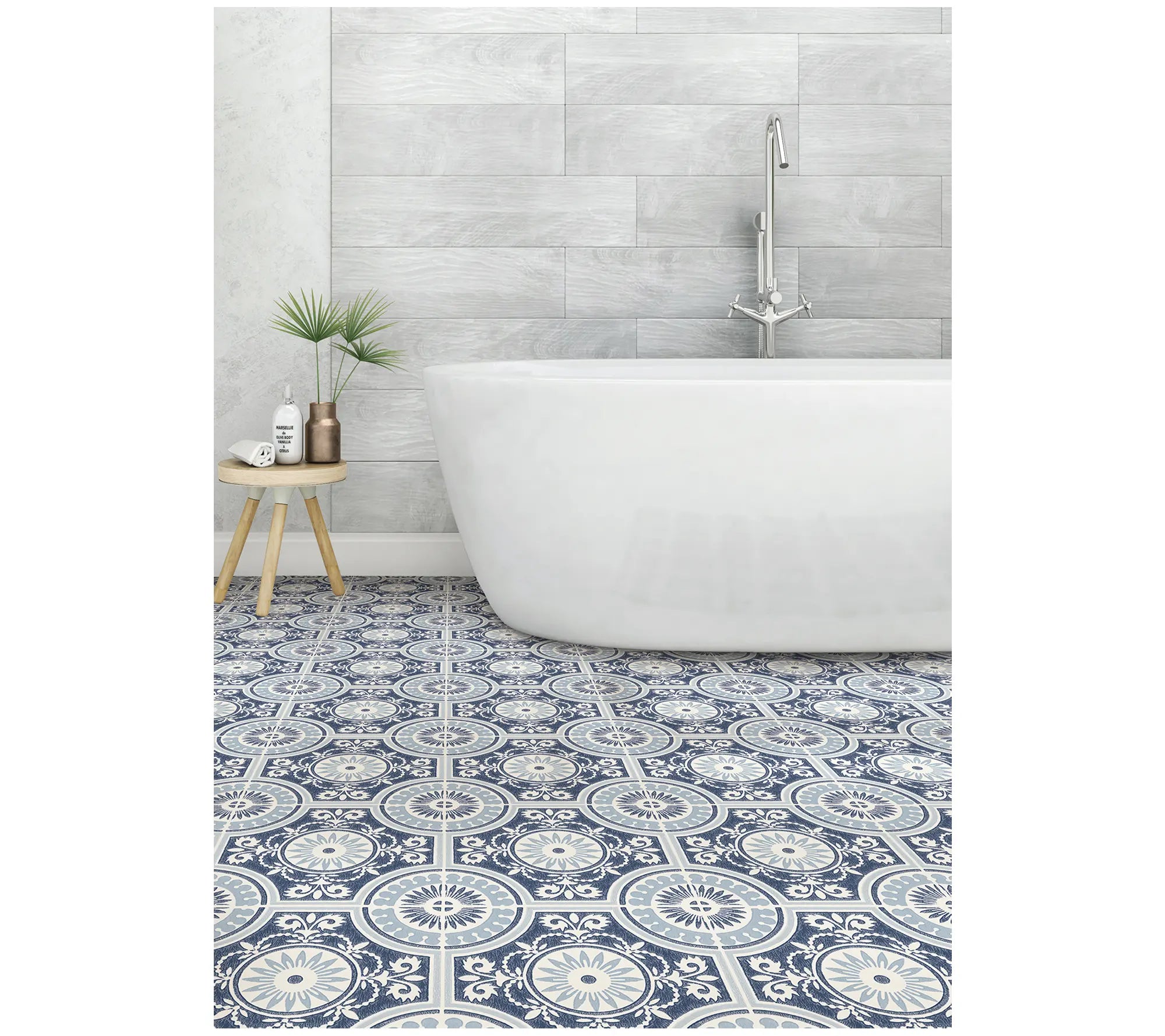 Floorpops Ezra Peel and Stick Floor Tiles