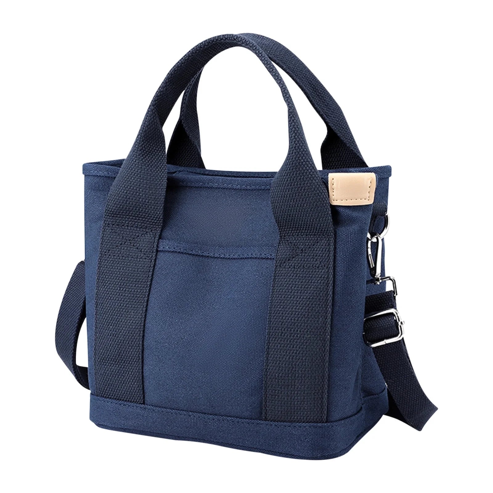 2023 New Large Capacity Multi-Pocket Handbag Women'S Canvas Tote Purses Crossbody Bag Vintage Tote Bags for School