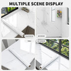 Glossy Marble Pattern Self-Adhesive Sticker , Peel and Stick Wallpaper , Scratch Resistant, Easy Installation and Cleaning, Kitchen Cabinet Desk Window Sill Wall, Peel and Stick Wallpaper Designs#Top PICKS