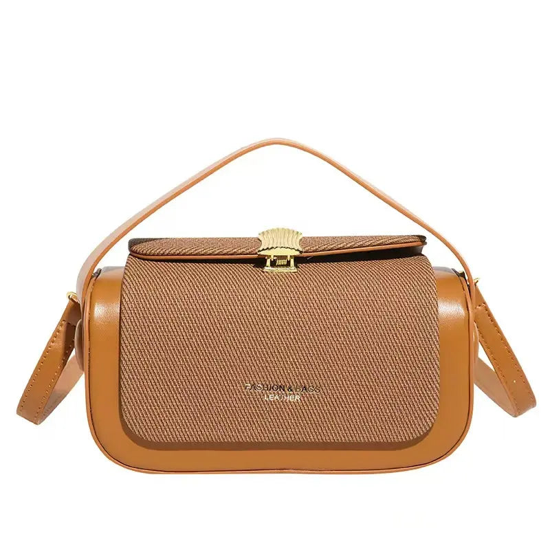 Elegant Solid-Color Handbags for Women, Elegant Commuter Bags, Stylish Vintage Shoulder Bags, Casual Bags, and High-Quality Bags for Everyday Use