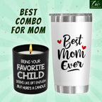 "Mom’S Last Nerve" Candle, Funny Birthday Gift for Mom, Stepmom, Bonus Mom, New Mom, Father'S Day Gift, Gift for Dad, Step Dad| 10Oz Vanilla Lavender Scented Tin Candle, Unique Home Decoration & Relaxing Fragrance