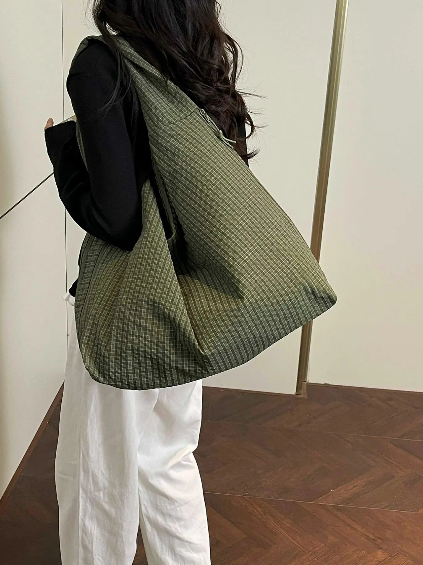 2026 Valentine'S Day Gift, Fashionable Plain Casual Crossbody Shoulder Handbag, Large Capacity, Multiple Pockets, Ideal for Work, School, Travel