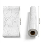 23.62In*393.7In/23.6In*196.8In Marble Peel-And-Stick Countertop Contact Paper, Self-Adhesive Waterproof Oil-Proof PET Stickers for Kitchen Cabinets, Heat-Resistant Thick Peel-And-Stick Furniture Stickers for Door Renovation, Stick-On Furniture Stickers