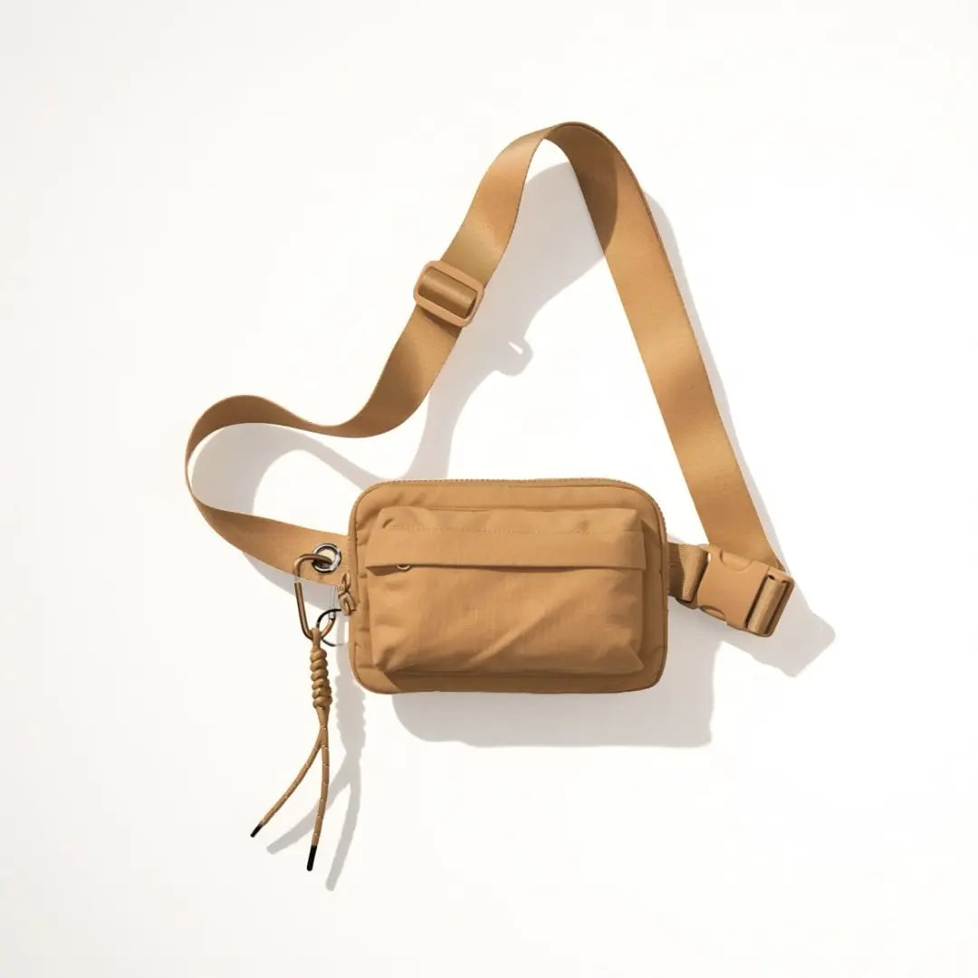 Iris Multi Pockets Crossbody Bag with Keychain (#12123) - by Iris & Rainbow