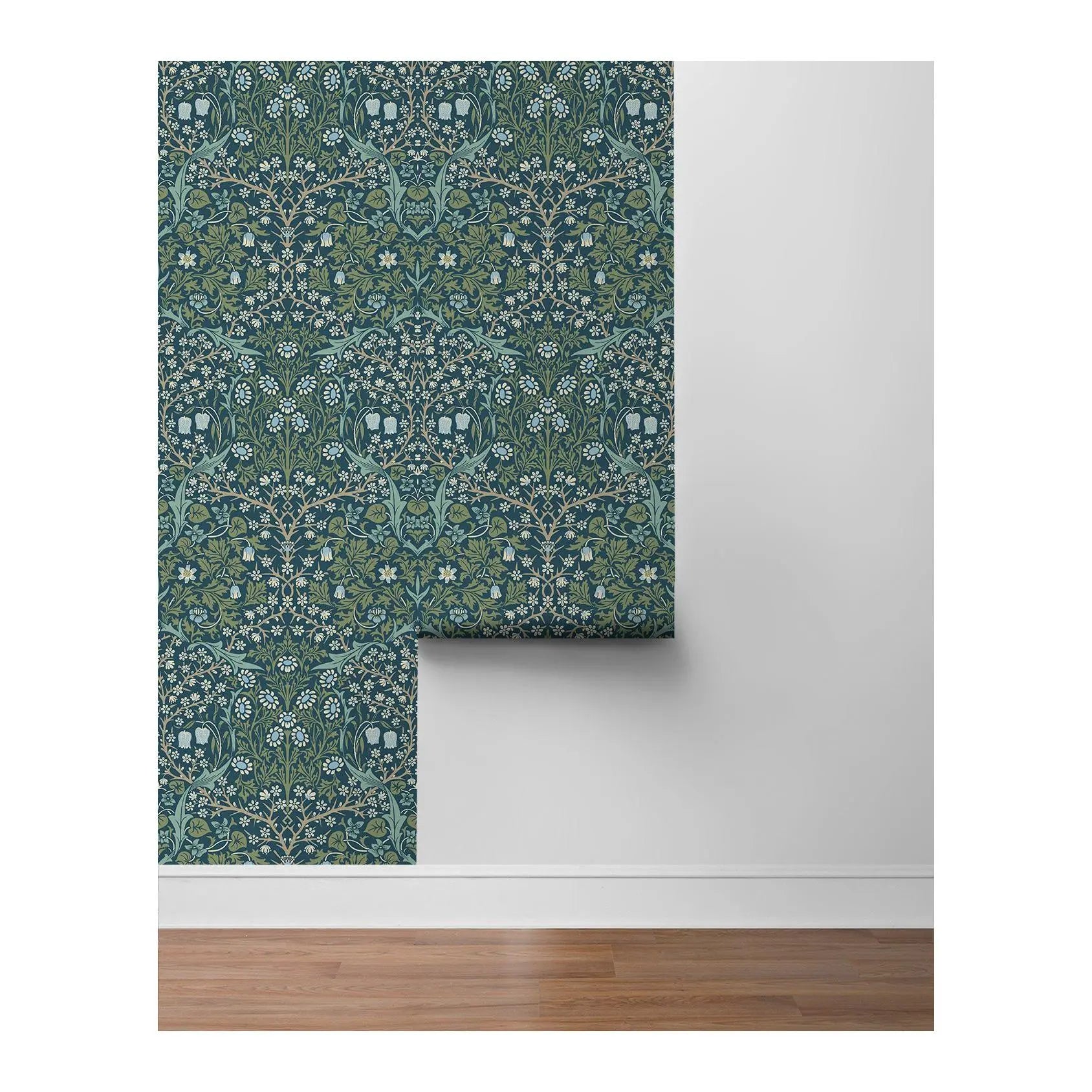 Nextwall Victorian Garden Vintage Peel and Stick Wallpaper