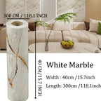 Aozey Marble Wall Sticker Roll, Self-Adhesive Wallpaper, Peel and Stick Wall Panel, Detachable Vinyl, Kitchen, Bathroom & Countertops, Marble Pattern Wallpaper, Peel and Stick Wallpaper Designs