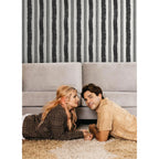 Mr. Kate Winston Watercolor Stripe Peel and Stick Wallpaper