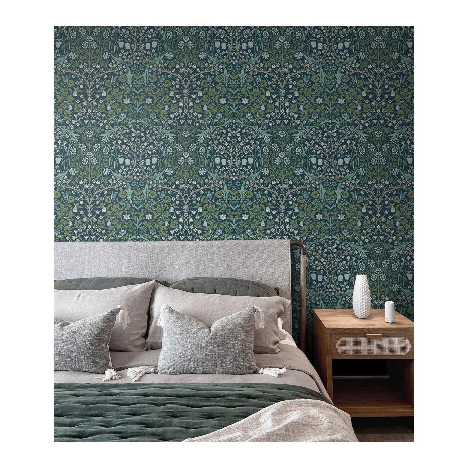 Nextwall Victorian Garden Vintage Peel and Stick Wallpaper
