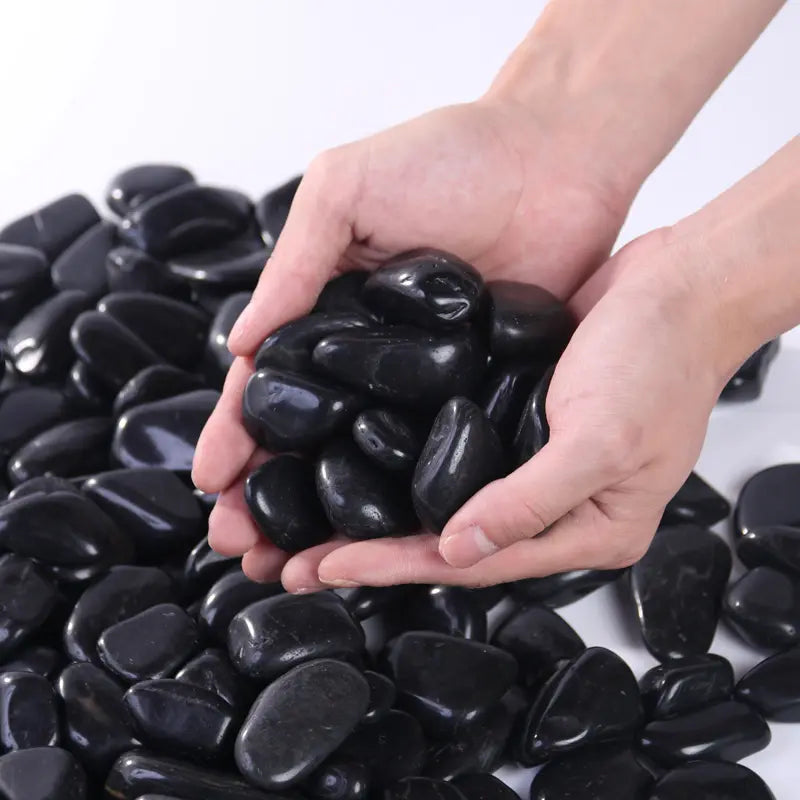Decorative Polished Pebbles 2-3Cm, Ideal for Indoor Plants & Outdoor Gardens, Perfect for Vases, Aquariums, Festive Decorations