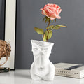 Resin Human Body Art Vase, Decorative Vase, Home Decor Flower Arrangement Holder, Craft Ornament for Living Room Kitchen Bedroom Entryway Cabinet, Decorative Vases for Home Decor