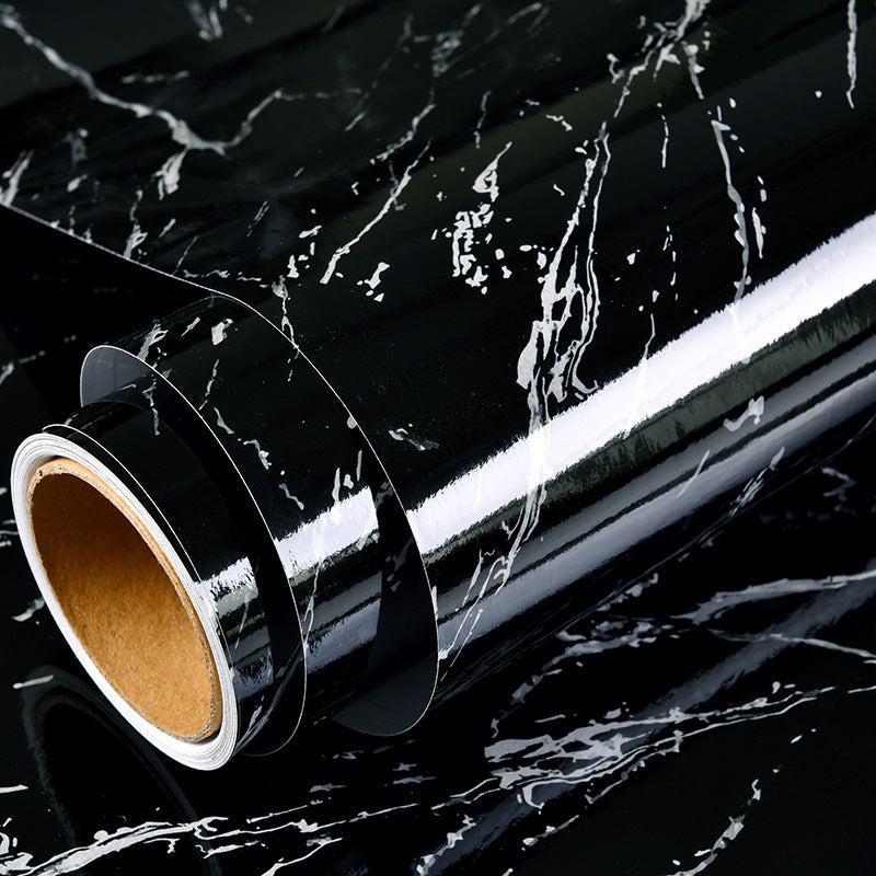 Self-Adhesive Marble Wallpaper for Home Renovation