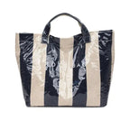 New Large Capacity Striped Handbag, Simple and Fashionable Color Block Handbag, Daily Commuting Shopping Bag, Retro and Fashionable Style Women'S Tote Bag, Fashionable Letter Design Large Homeless Bag