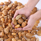 Decorative Polished Pebbles 2-3Cm, Ideal for Indoor Plants & Outdoor Gardens, Perfect for Vases, Aquariums, Festive Decorations