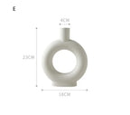Nordic Ceramic Vase for Home Decor and Ornaments
