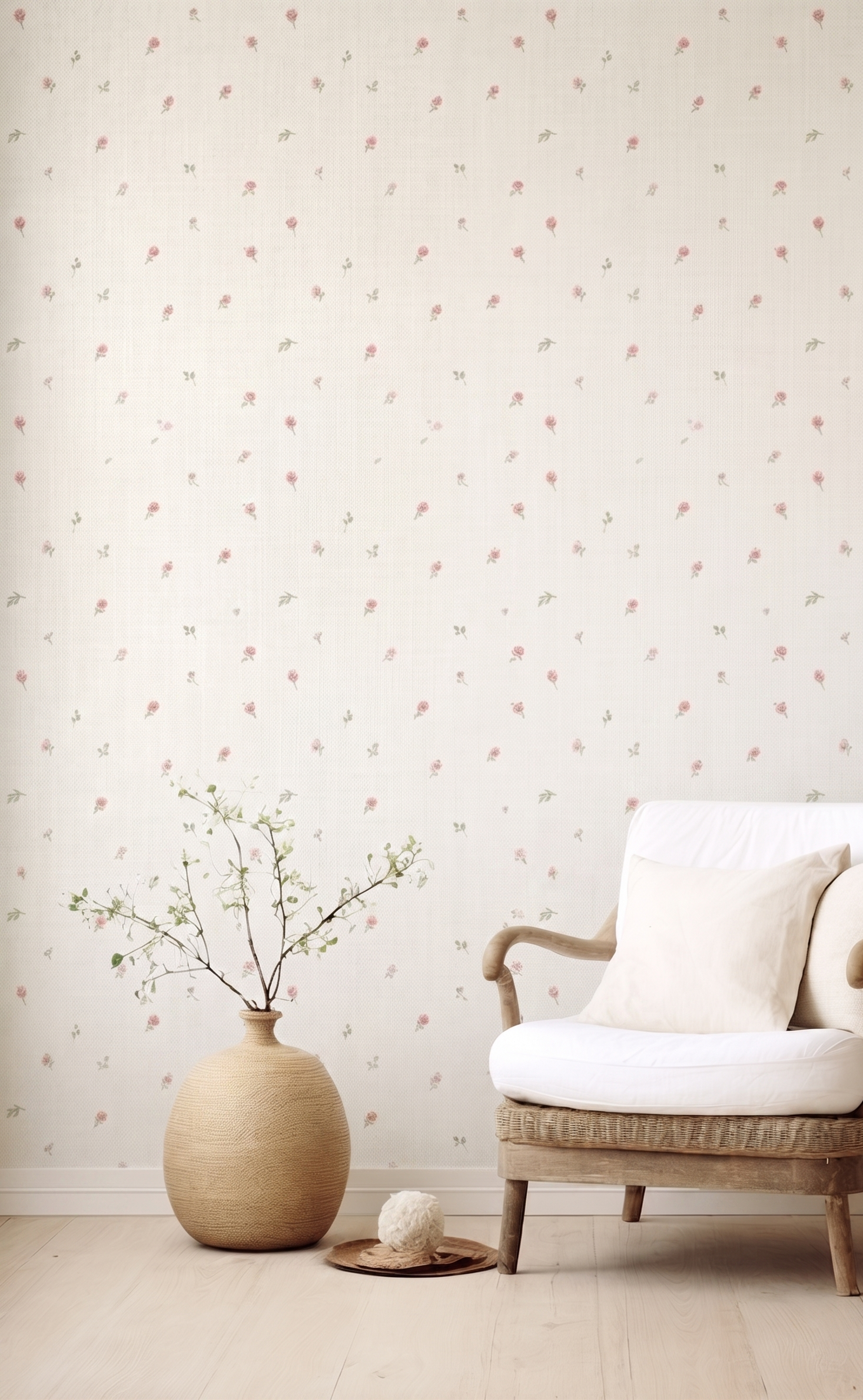 DUKA Rose Series Wallpaper - 172 sq. ft.
