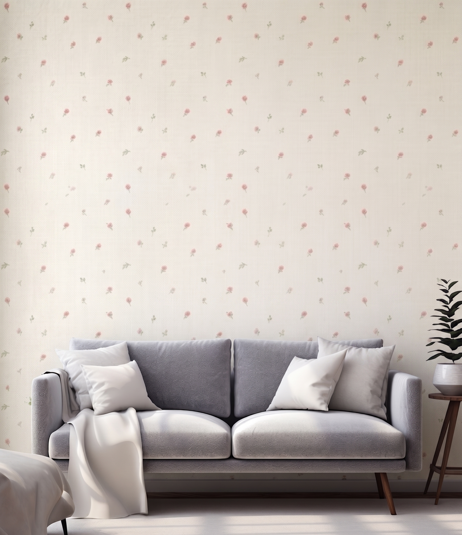DUKA Rose Series Wallpaper - 172 sq. ft.