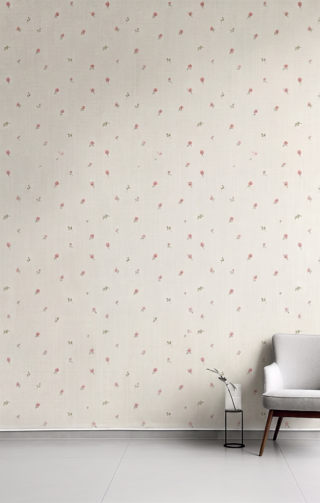DUKA Rose Wallpaper – Dark Pink