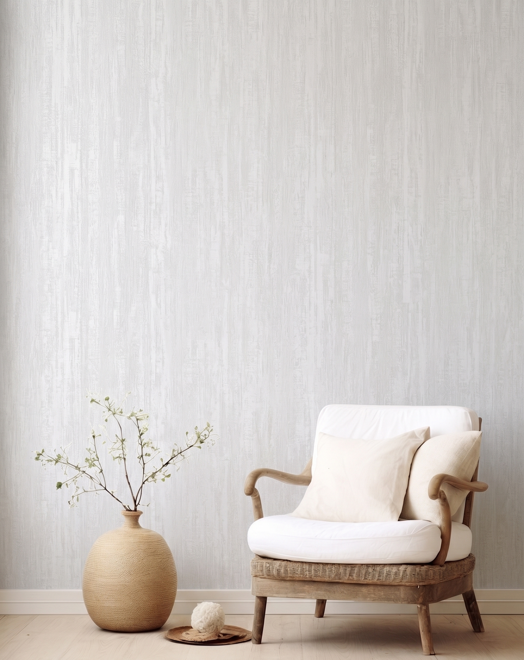 DUKA Tropical F Wallpaper - Gray