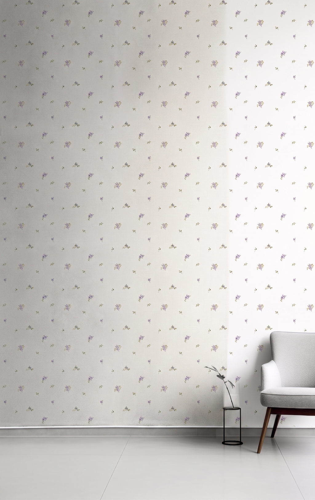 DUKA Rose Wallpaper – Lilac