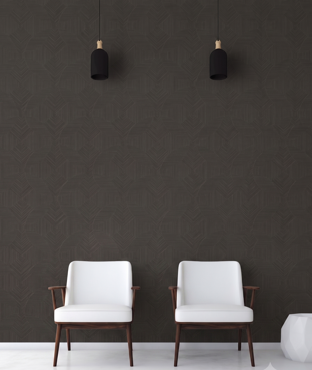 DUKA Deep Shine Wallpaper – Anthracite