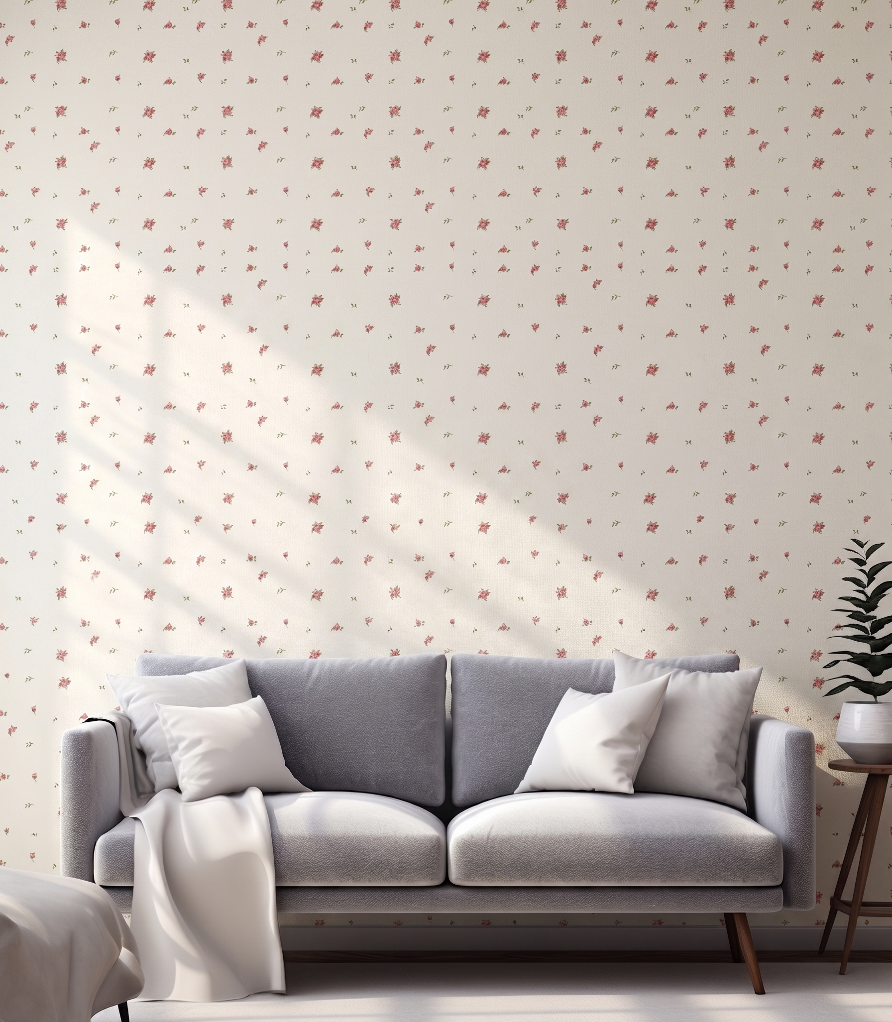 DUKA Rose Series Wallpaper - 172 sq. ft.
