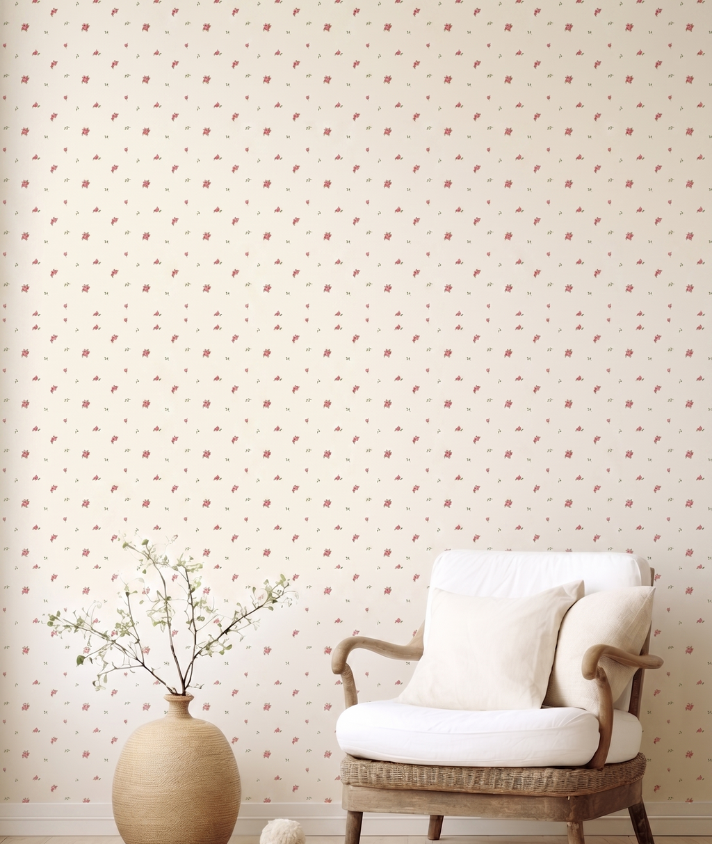 DUKA Rose Wallpaper – Pink