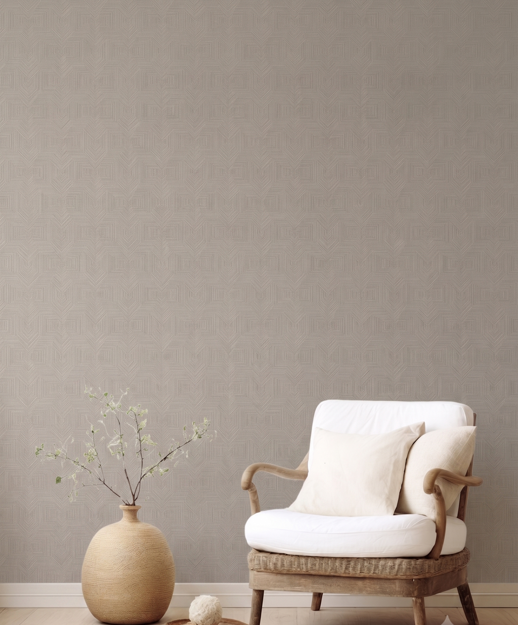 DUKA Deep Shine Wallpaper – Grey
