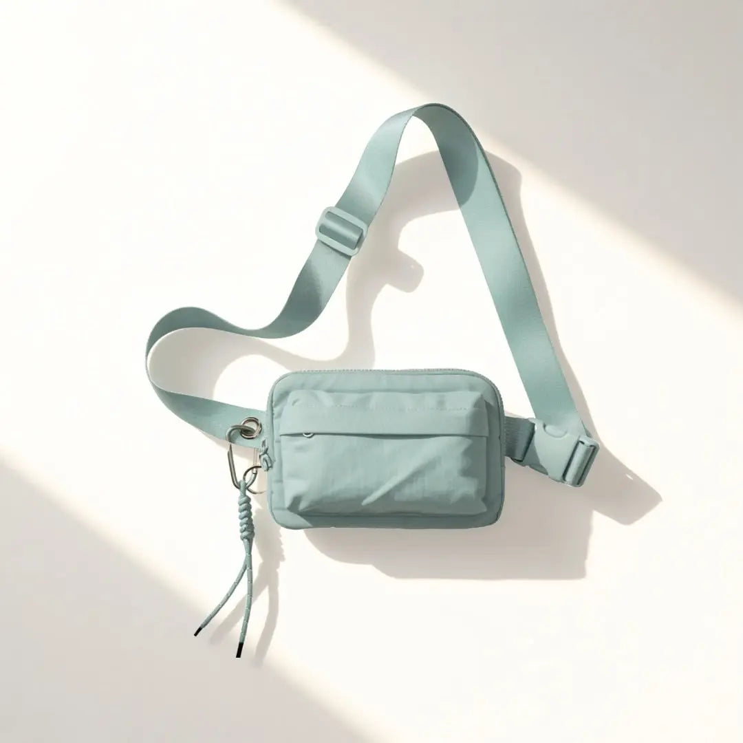 Iris Multi Pockets Crossbody Bag with Keychain (#12123) - by Iris & Rainbow