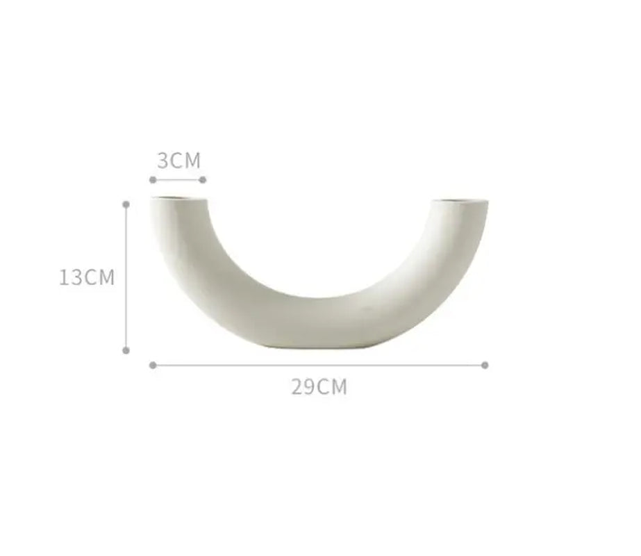 Nordic Ceramic Vase for Home Decor and Ornaments
