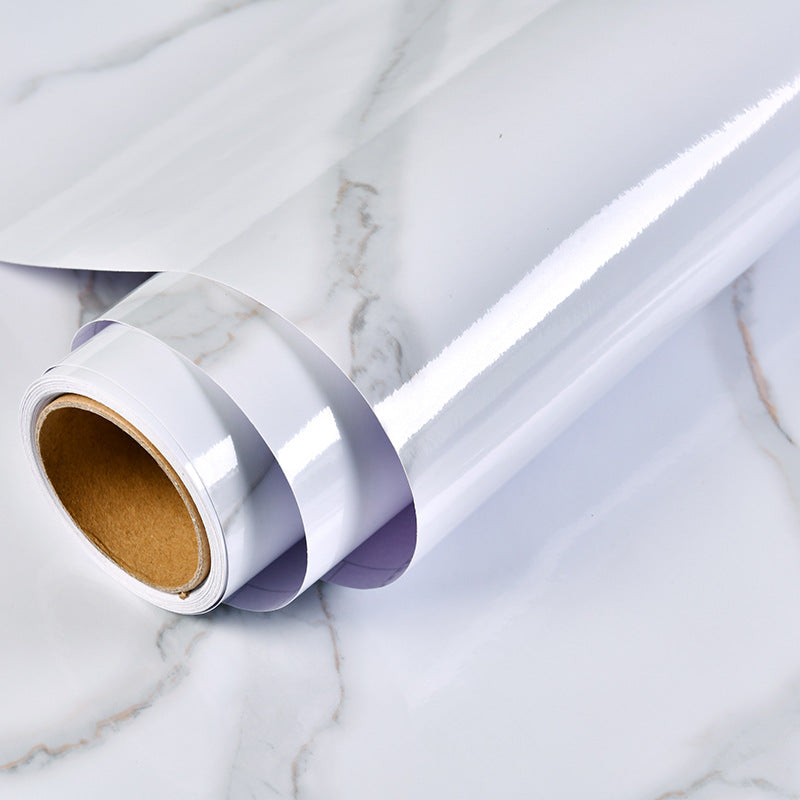 Self-Adhesive Marble Wallpaper for Home Renovation