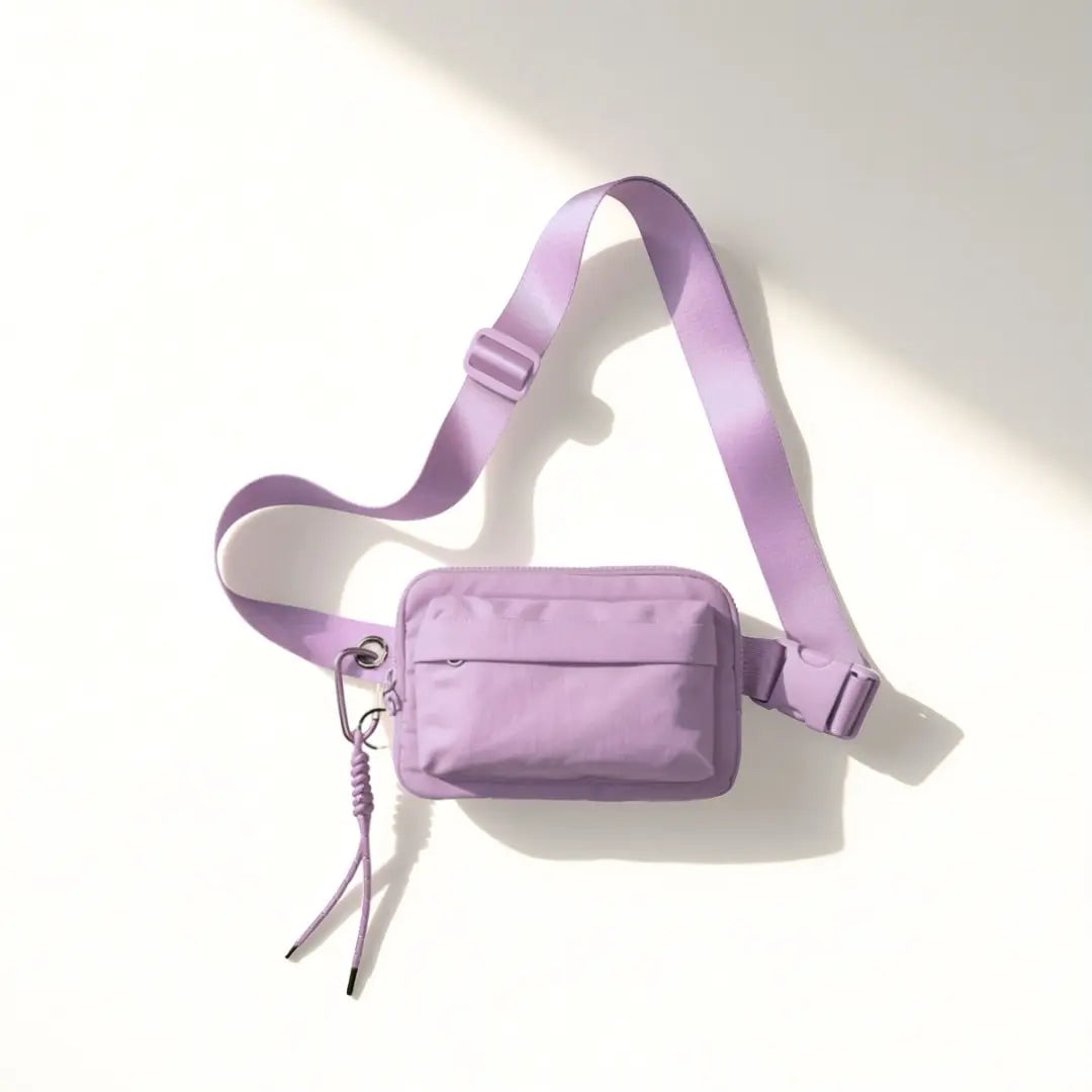 Iris Multi Pockets Crossbody Bag with Keychain (#12123) - by Iris & Rainbow
