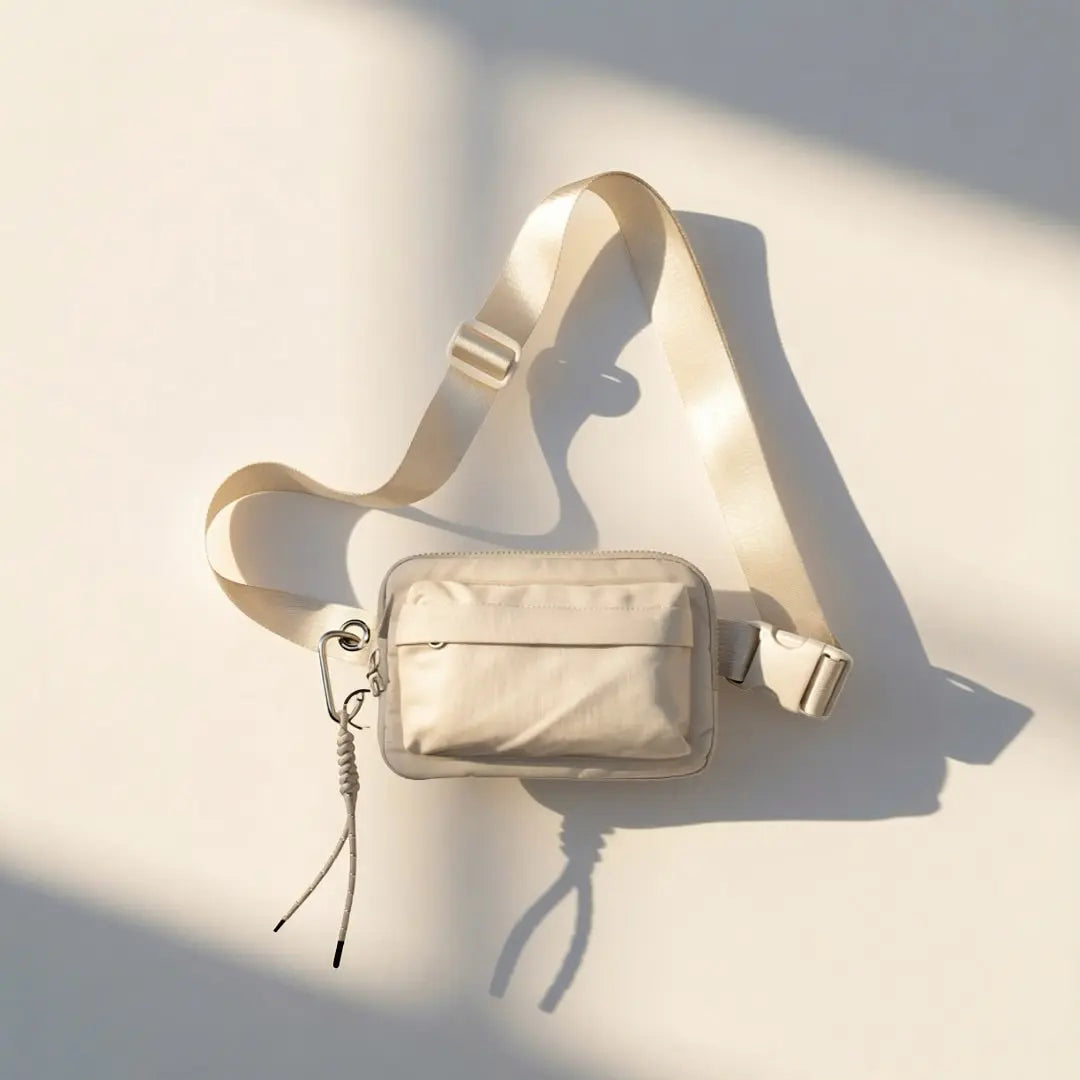 Iris Multi Pockets Crossbody Bag with Keychain (#12123) - by Iris & Rainbow