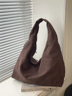 2026 Valentine'S Day Gift, Fashionable Plain Casual Crossbody Shoulder Handbag, Large Capacity, Multiple Pockets, Ideal for Work, School, Travel