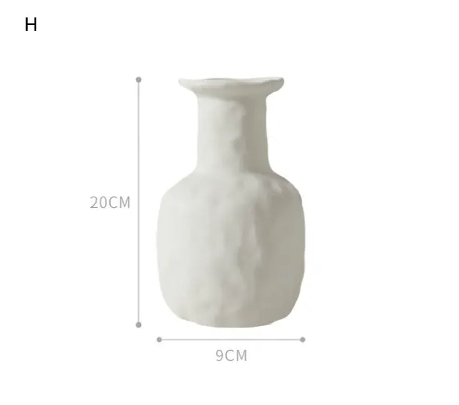 Nordic Ceramic Vase for Home Decor and Ornaments